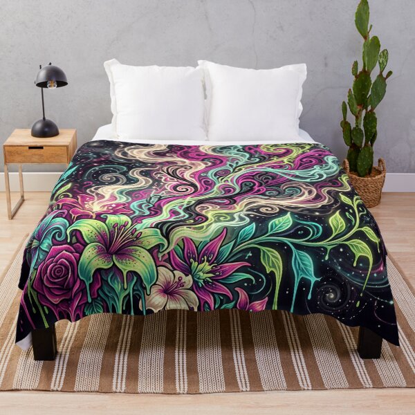 Item preview,  Flowing Floral Vine Pattern designed and sold by ASTRAL ART LAB.