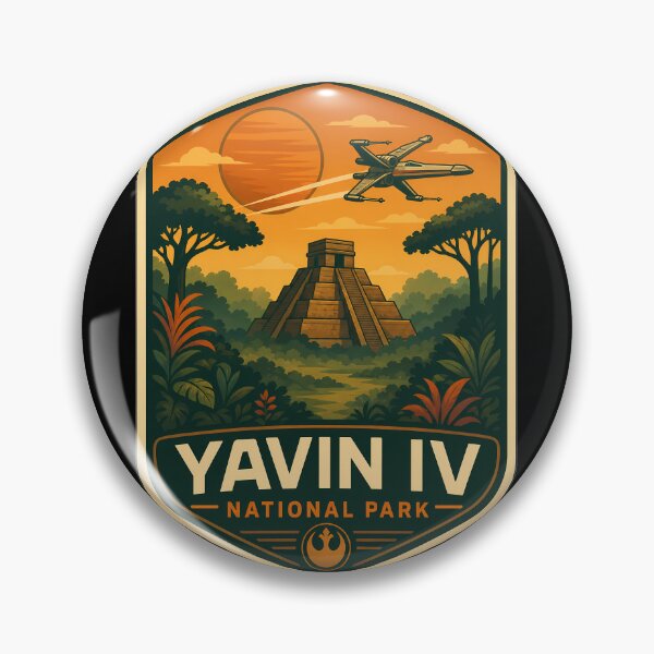 Item preview, Yavin IV - National Park  designed and sold by FrontierCosmic.
