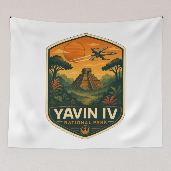 Item preview, Yavin IV - National Park  designed and sold by FrontierCosmic.
