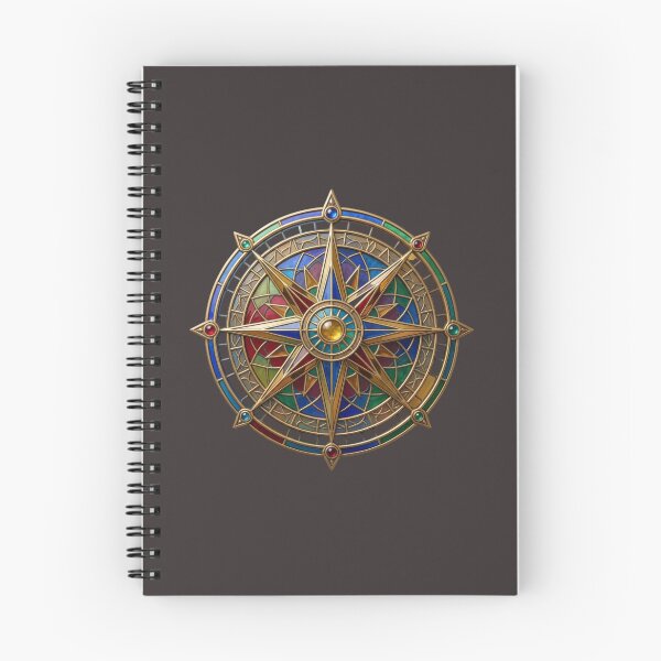Item preview, Stained Glass Celestial Compass: Legendary Arcane Relic designed and sold by 63Hotpeppers.