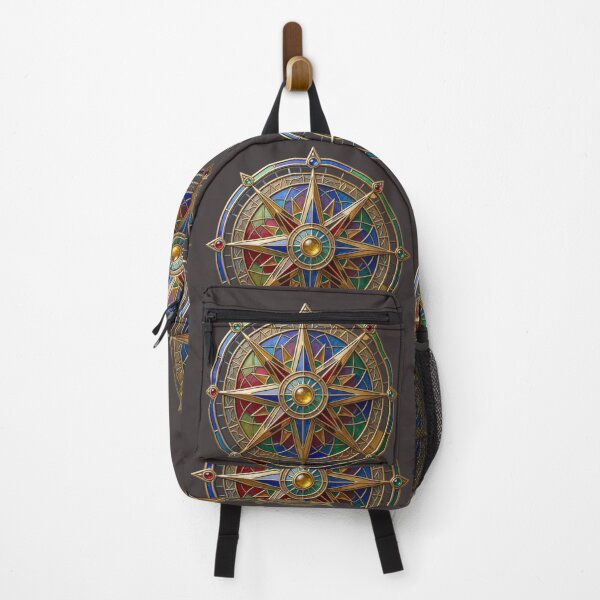 Item preview, Stained Glass Celestial Compass: Legendary Arcane Relic designed and sold by 63Hotpeppers.