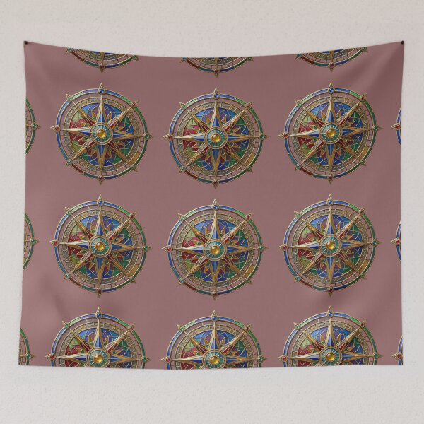 Item preview, Stained Glass Celestial Compass: Legendary Arcane Relic designed and sold by 63Hotpeppers.