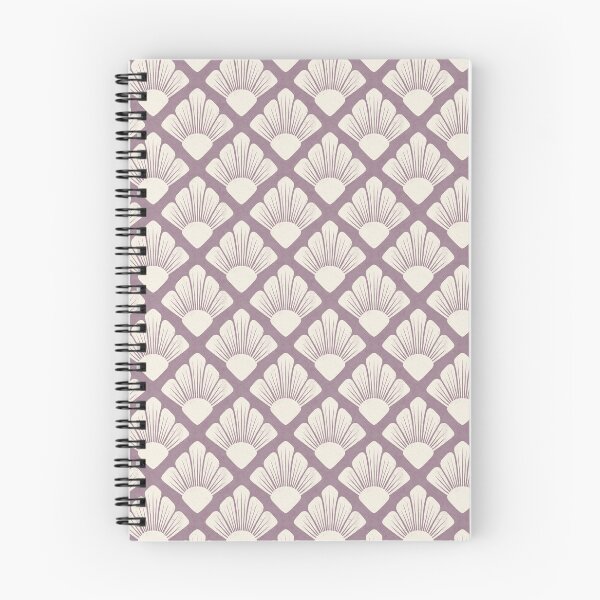 Item preview, Textured Art Deco Floral- Lavender and Cream designed and sold by StoneyPointRoad.