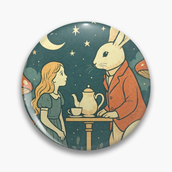 Item preview, Alice in Wonderland Poster | Whimsical Book Cover Wall Art |  Classic Lewis Carroll Literature Art designed and sold by codeslinger.
