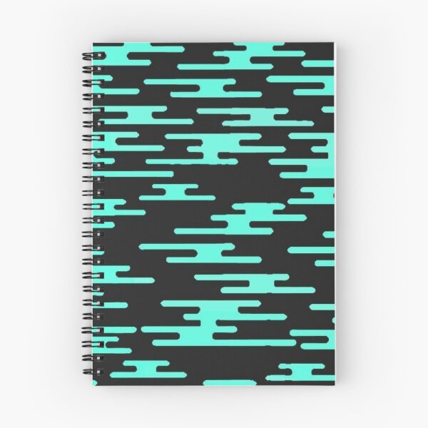Item preview, Teal Japanese Cloud Pattern Aesthetic Minimalist Art designed and sold by Jimakmo.