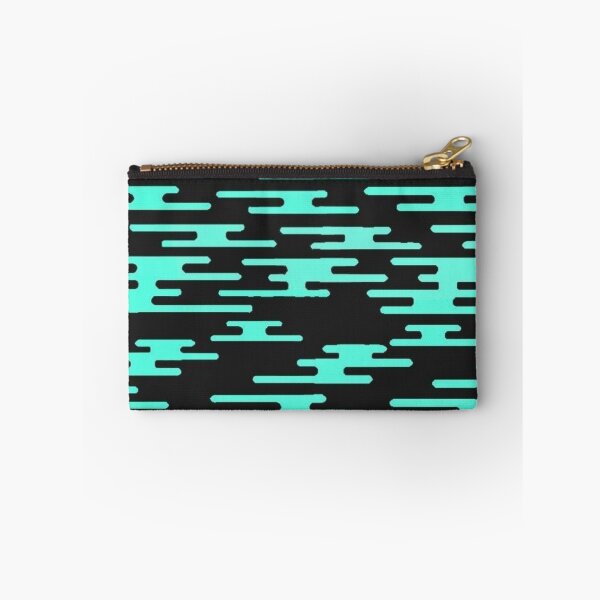 Item preview, Teal Japanese Cloud Pattern Aesthetic Minimalist Art designed and sold by Jimakmo.