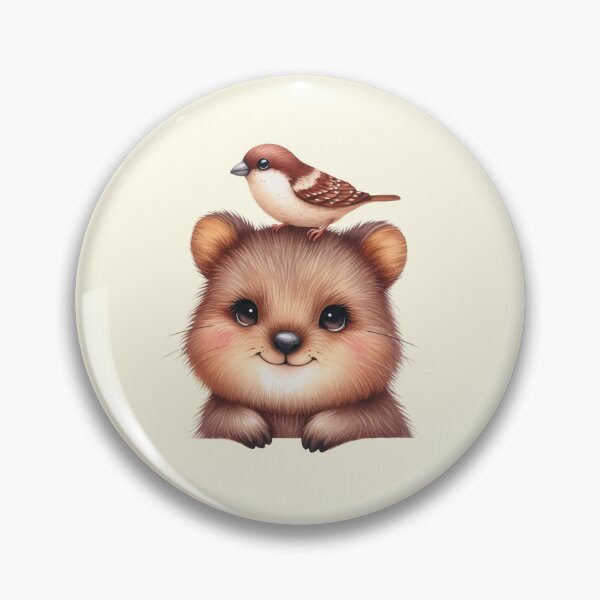 Item preview, Adorable Baby Brown Bear Cub designed and sold by VibeShift Studio.