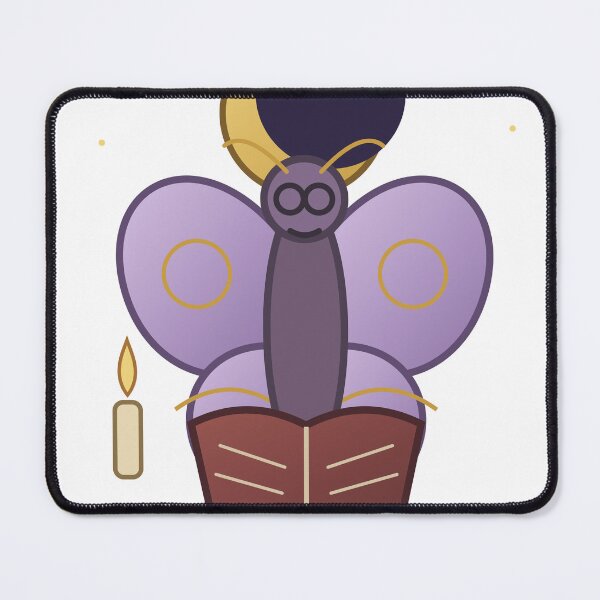 Item preview, Studying After Midnight – Moth Moon Scholar designed and sold by FlamoArt.