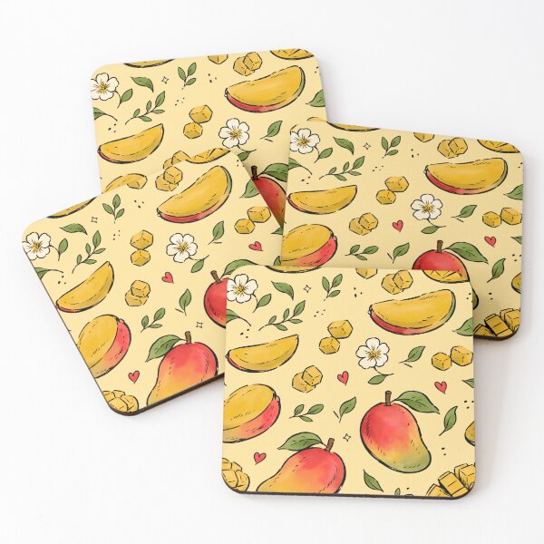 Item preview, Mango Madness in Yellow designed and sold by PipermintPress.
