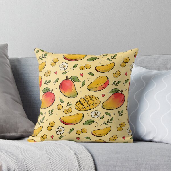 Item preview, Mango Madness in Yellow designed and sold by PipermintPress.