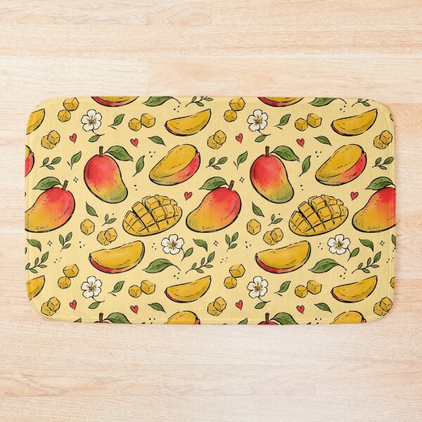 Item preview, Mango Madness in Yellow designed and sold by PipermintPress.