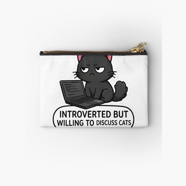 Item preview, Introverted cat designed and sold by MMateka.