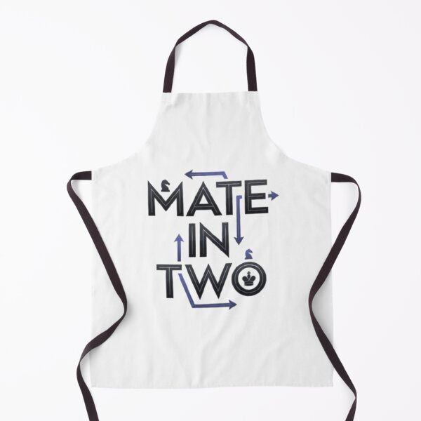 Item preview, Mate in Two – Chess Puzzle Design for Chess Players, Checkmate Lovers & Strategy Game Fans designed and sold by KnightVibe.