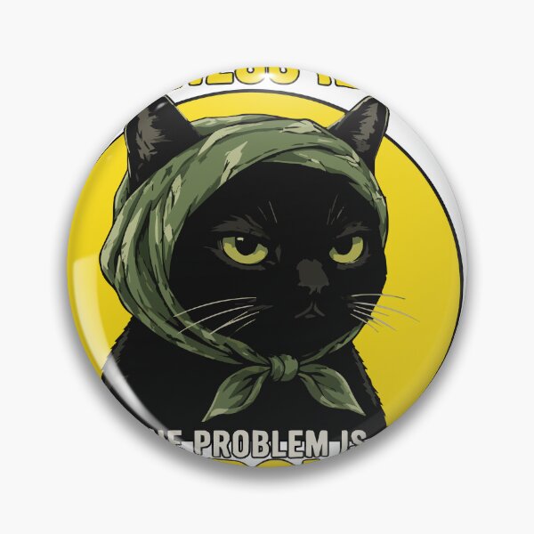 Item preview, I Have a Lot of Business Ideas, The Problem Is the Police – Funny Black Cat T-Shirt designed and sold by Huddy-clothes.