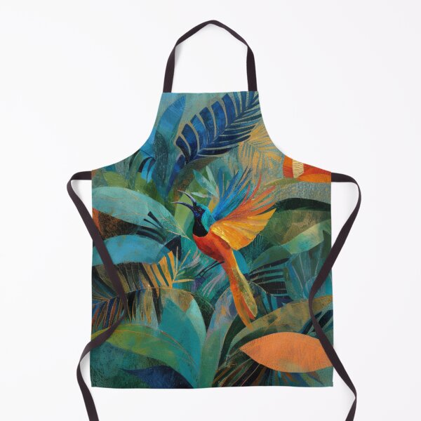Item preview, A vibrant Bird of Paradise dancing in jungle light, Birds in Motion designed and sold by CDC40.