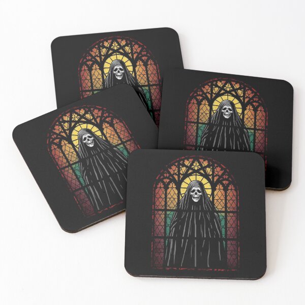 Item preview, Ghost Stained Glass Halloween Design designed and sold by SunnyDesign82.
