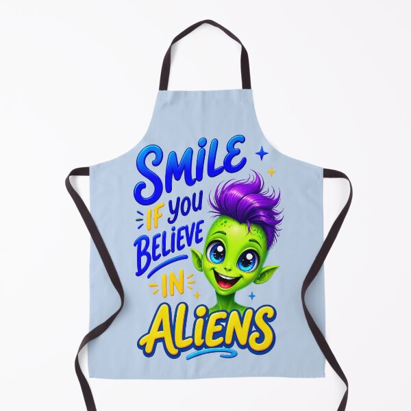 Item preview, SMILE IF YOU BELIEVE IN ALIENS DESIGN 1 designed and sold by DigitalandPhoto.