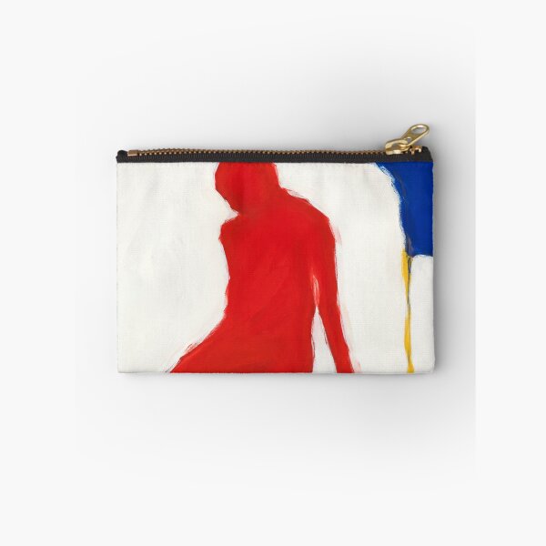 Item preview, Minimalist Red Silhouette Figure Abstract Art. By Filora Atelier  designed and sold by Moodzu.