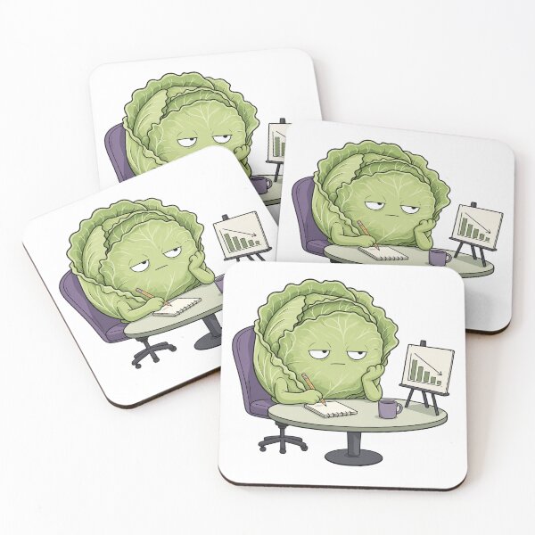 Item preview, Bored Meeting Cabbage designed and sold by GoverArt.