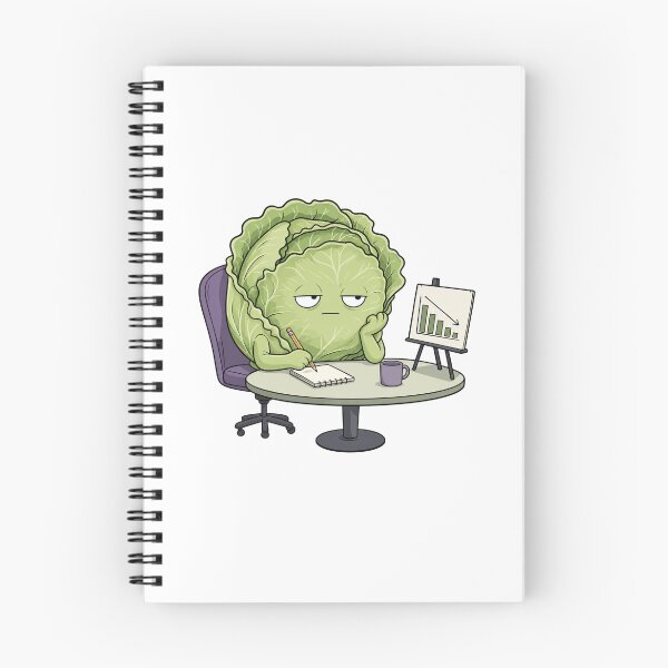 Item preview, Bored Meeting Cabbage designed and sold by GoverArt.