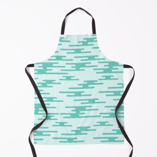 Item preview, Light Mint Japanese Kasumi Cloud Pattern Art designed and sold by Jimakmo.