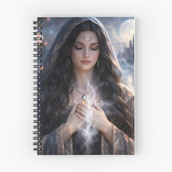 Item preview, Morgaine Prays to the Lady of Avalon – Sacred Avalon Devotion designed and sold by SoniaSarkali.