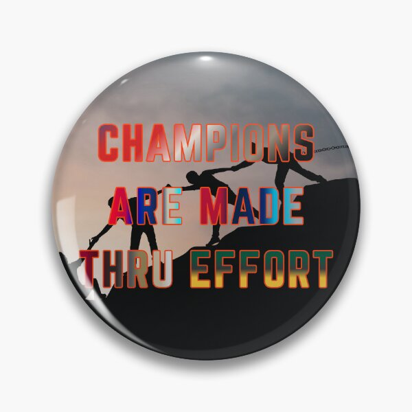 Item preview, Champions are Made Thru Effort #1 designed and sold by Holy JM Designs.