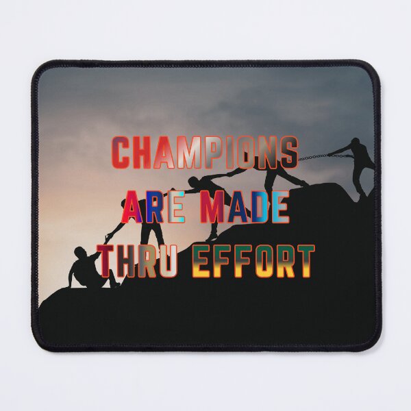 Item preview, Champions are Made Thru Effort #1 designed and sold by Holy JM Designs.