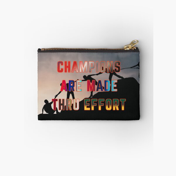 Item preview, Champions are Made Thru Effort #1 designed and sold by Holy JM Designs.