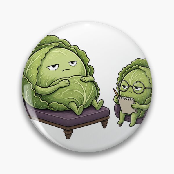 Item preview, Cabbage Therapy Session designed and sold by GoverArt.
