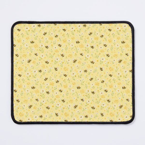 Item preview, Sunny Honey Bees, Daisies and Honeycomb Pattern designed and sold by Tammy Marie Russell.
