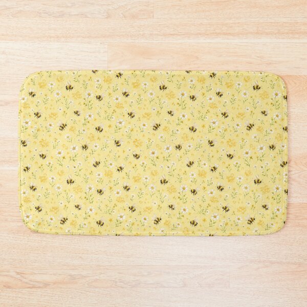 Item preview, Sunny Honey Bees, Daisies and Honeycomb Pattern designed and sold by Tammy Marie Russell.