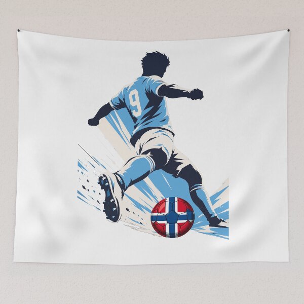 Item preview, Norway Football player N9 designed and sold by AbderraimArt.