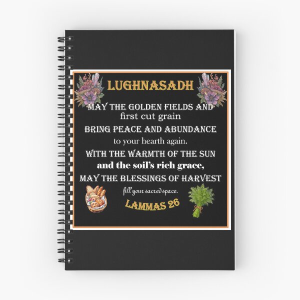 Item preview, Lammas 2026 blessing designed and sold by Sonia Jones Art.