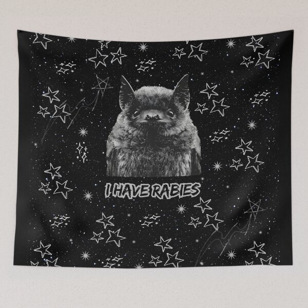 Item preview, I Have Rabies Bat Shirt T-shirt, Grunge Y2k Vintage Sweatshirt Hoodie, Unhinged Meme, Weird Dark Humor designed and sold by ezuldeen48.