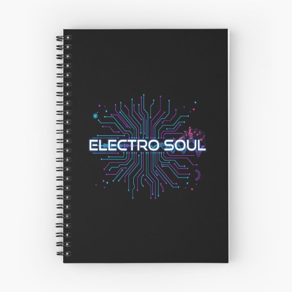 Item preview, Electro Soul – Neon Circuit Board Music Design designed and sold by Midnight Veil Designs.
