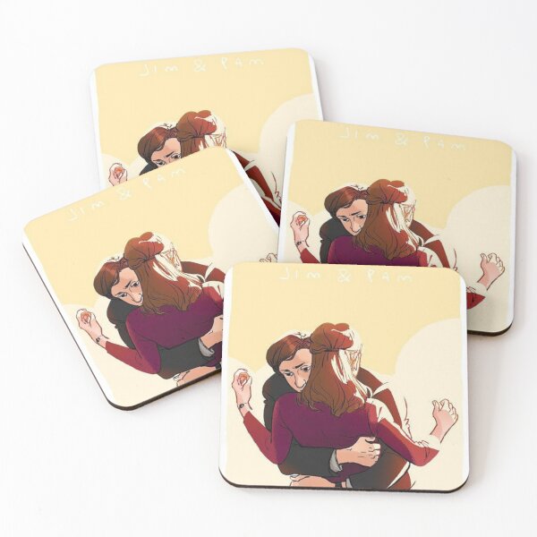 Item preview, Jim and pam | cute  designed and sold by ItsAllYellow.