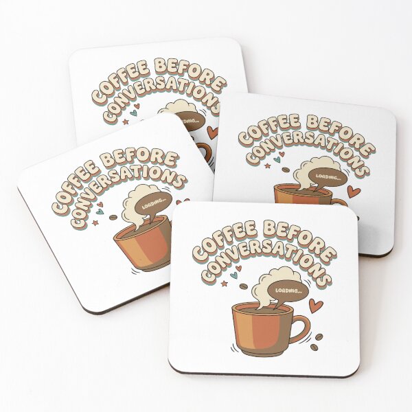 Item preview, Coffee Before Conversations | Funny Toddler Parent Coffee Shirt designed and sold by Toddler Life Club.