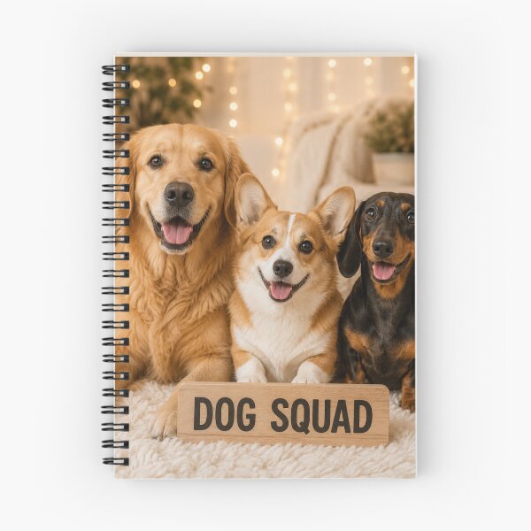 Item preview, Golden Retriever Corgi Dachshund Dog Squad designed and sold by BagFactoryUK.