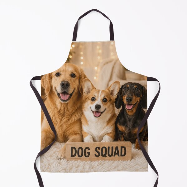 Item preview, Golden Retriever Corgi Dachshund Dog Squad designed and sold by BagFactoryUK.