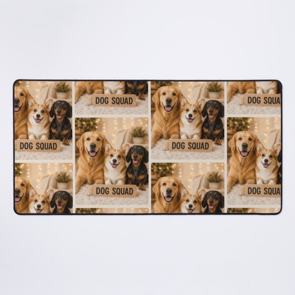 Item preview, Golden Retriever Corgi Dachshund Dog Squad designed and sold by BagFactoryUK.