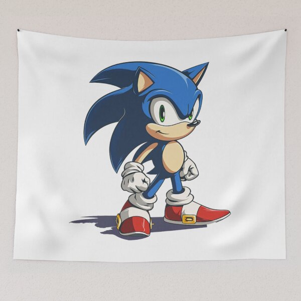 Aperçu de l'œuvre Art - Dessin animé classique de Sonic créée et vendue par JohnyOcon02.