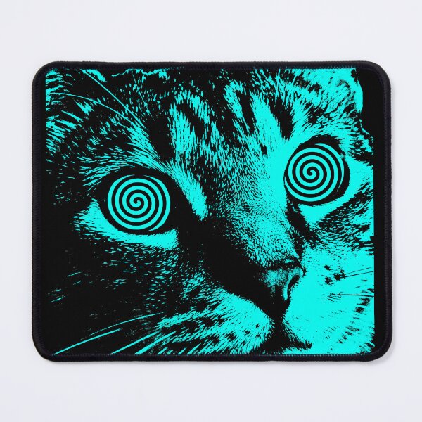 Item preview, Cool Cat - Neon Threshold Japanese Glitch Art designed and sold by TheSamuraiCat.