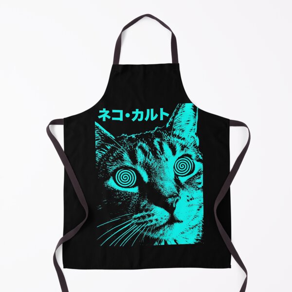 Item preview, Cool Cat - Neon Threshold Japanese Glitch Art designed and sold by TheSamuraiCat.