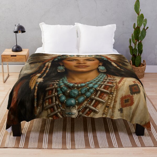Item preview, Navajo Goddess Changing Woman designed and sold by SoniaSarkali.