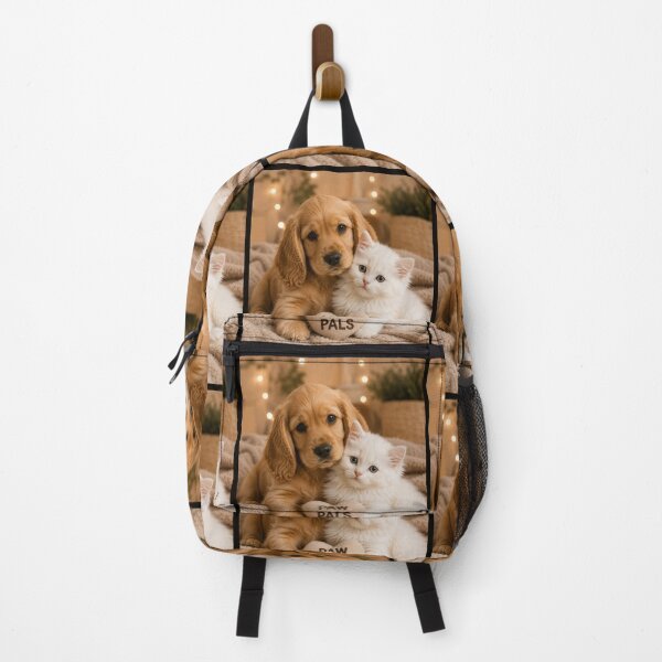 Item preview, Golden Cocker Spaniel Puppy and Kitten Pals designed and sold by BagFactoryUK.