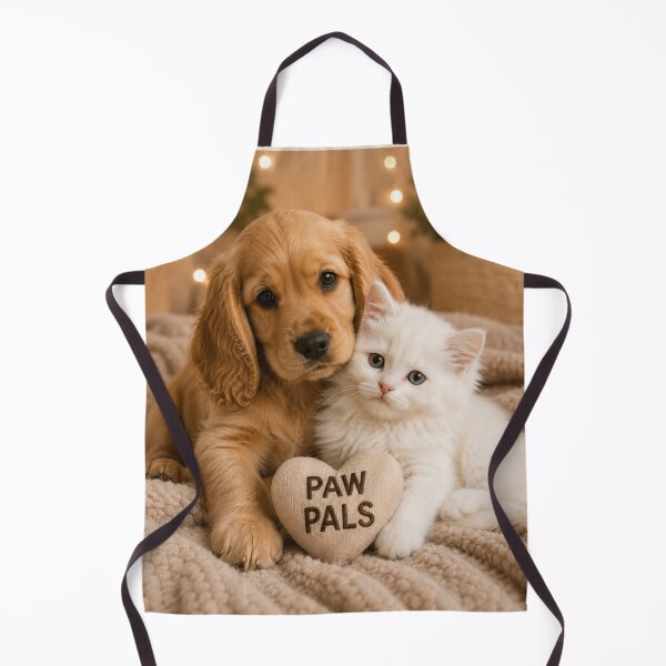 Item preview, Golden Cocker Spaniel Puppy and Kitten Pals designed and sold by BagFactoryUK.