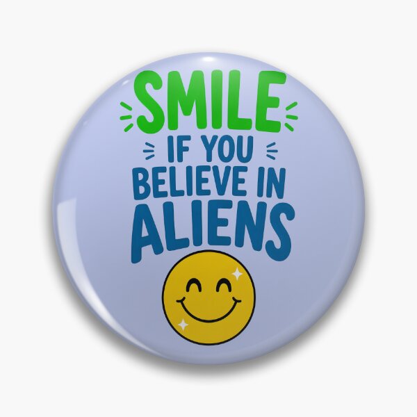 Item preview, SMILE IF YOU BELIEVE IN ALIENS DESIGN 3 designed and sold by DigitalandPhoto.
