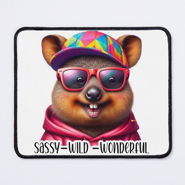 Item preview, assy Wild Wonderful – Cool Quokka designed and sold by Ginetta0815.