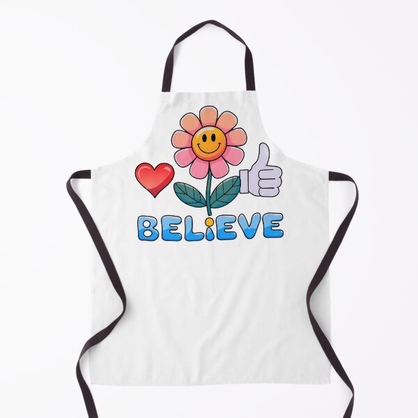 Item preview, Believe in Good Vibes Heart Smile Thumbs Up Icon Design designed and sold by JumpJammiesTees.